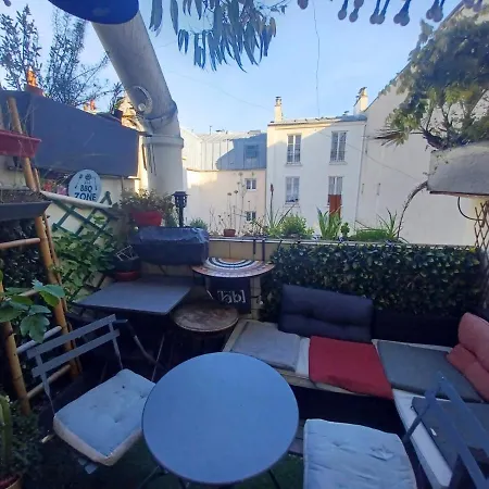 Apartment Ma Terrasse A Belleville - Chez Yoyo Paris